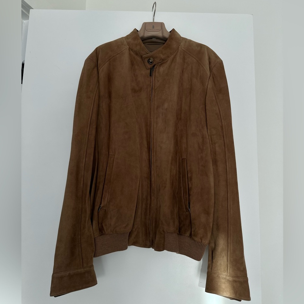 Brioni suede jacket
